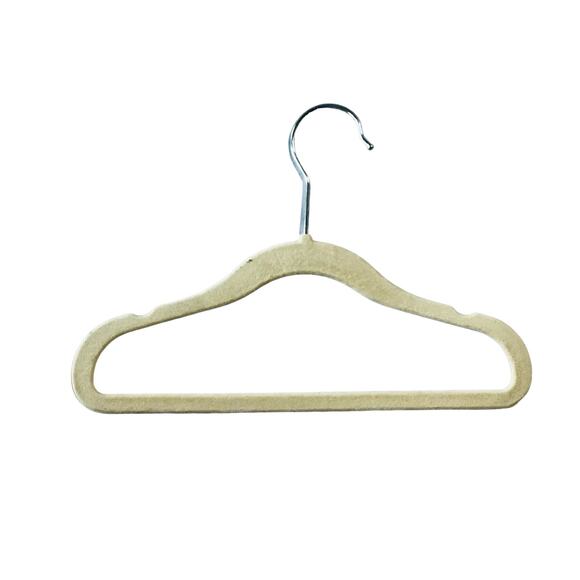 Kids Slim, Velvet, Non-Slip Suit Clothes Hangers - Picture 5 of 6